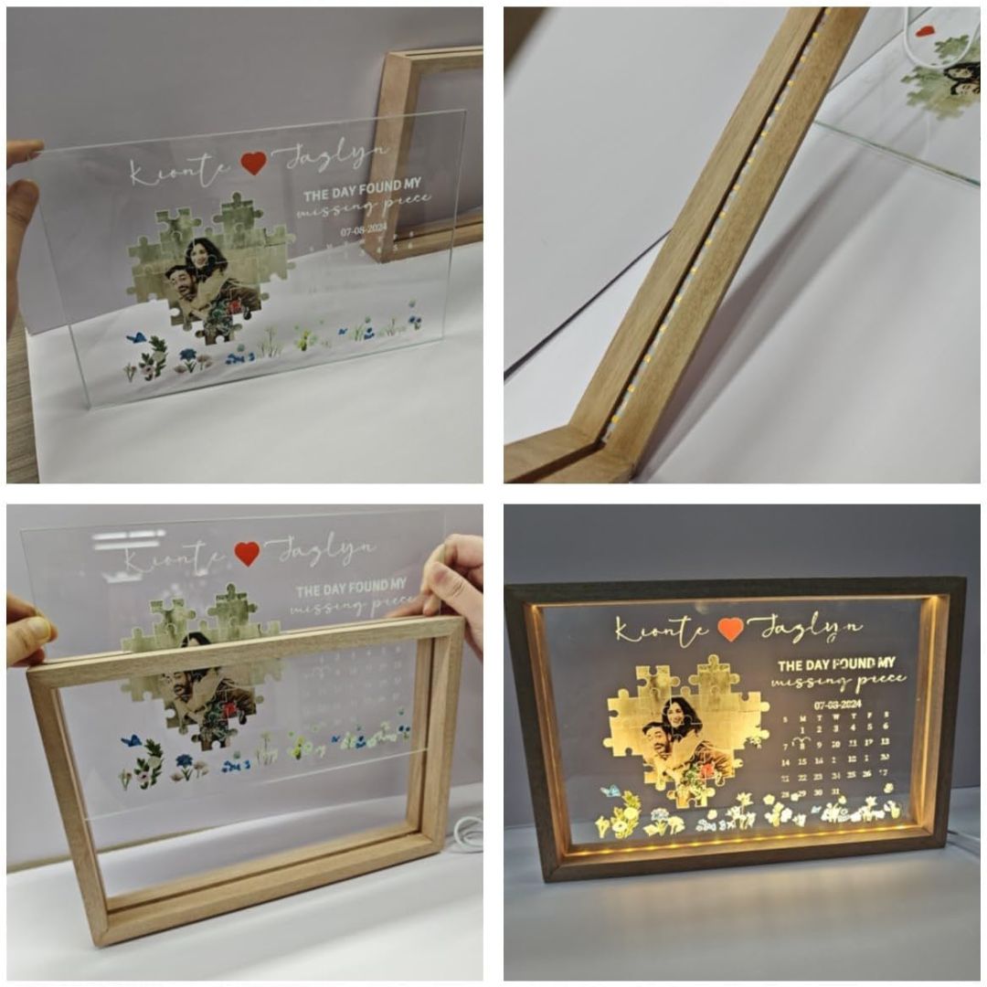 MemoraLight™ Puzzle Frame