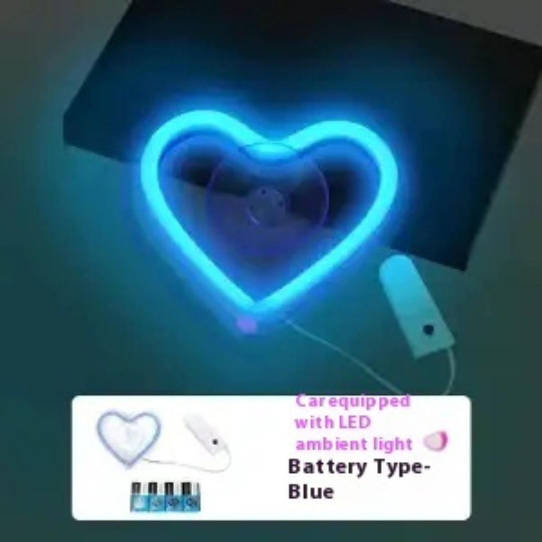 GlowHeart™ Neon Car Light