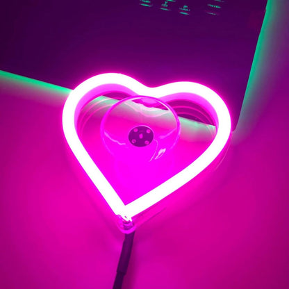 GlowHeart™ Neon Car Light
