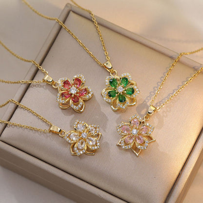 BloomSpin™ Zircon Necklace