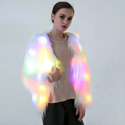 GlowFur™ LED Party Jacket