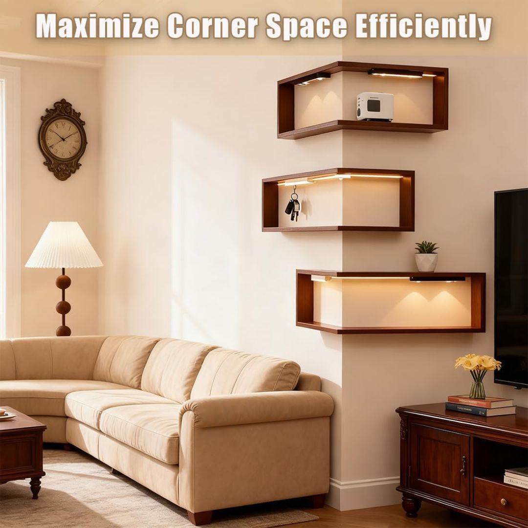 DecoEdge™ Corner Display Shelf