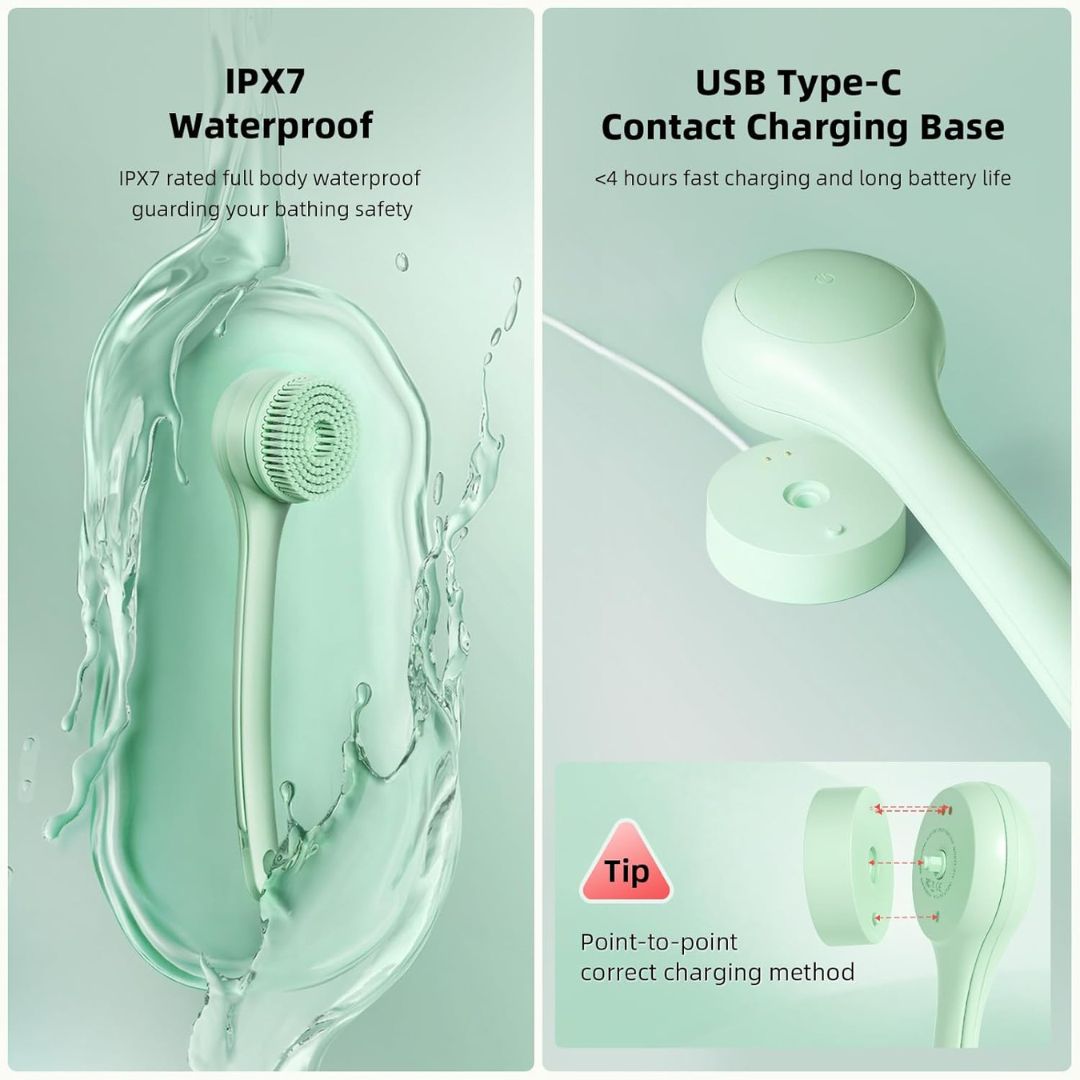 CleanReach™ Electric Bath Brush