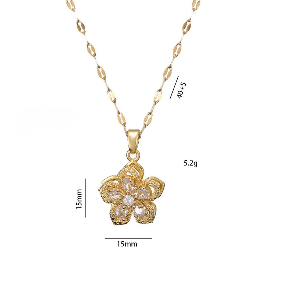 BloomSpin™ Zircon Necklace