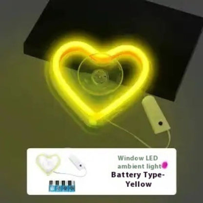 GlowHeart™ Neon Car Light