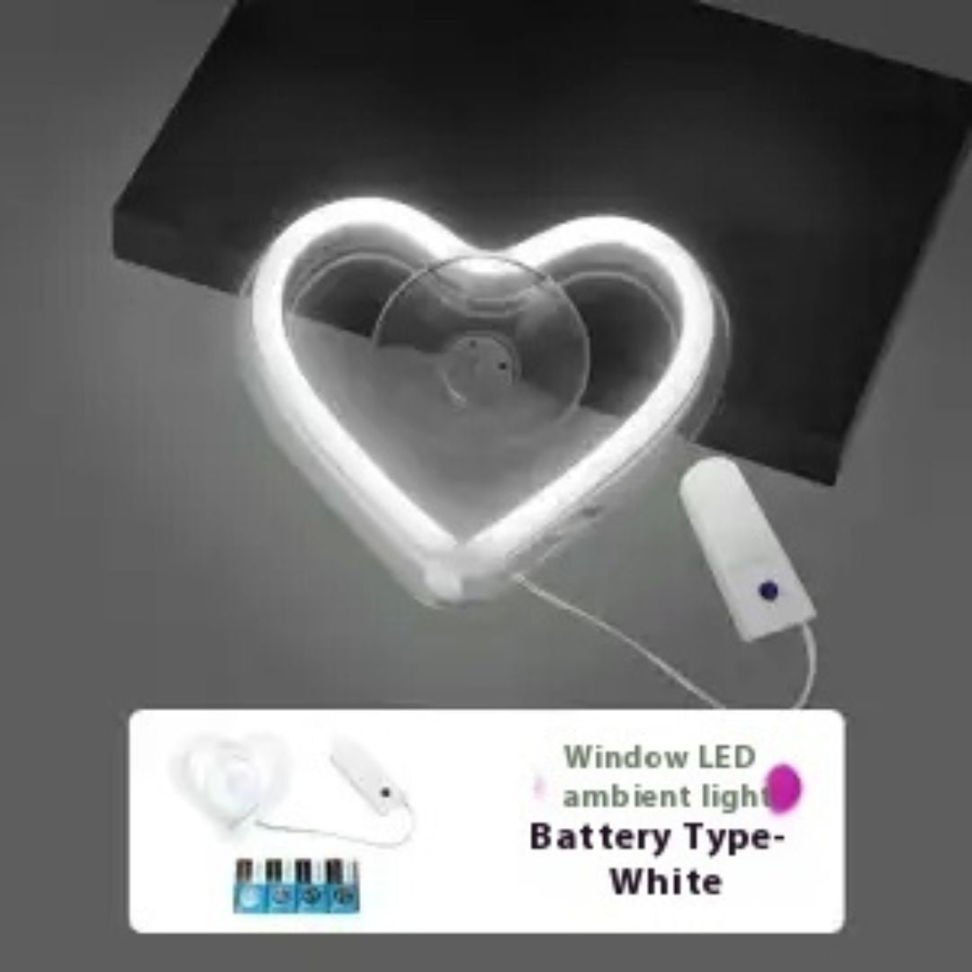GlowHeart™ Neon Car Light
