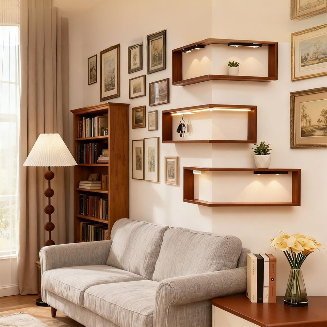 DecoEdge™ Corner Display Shelf
